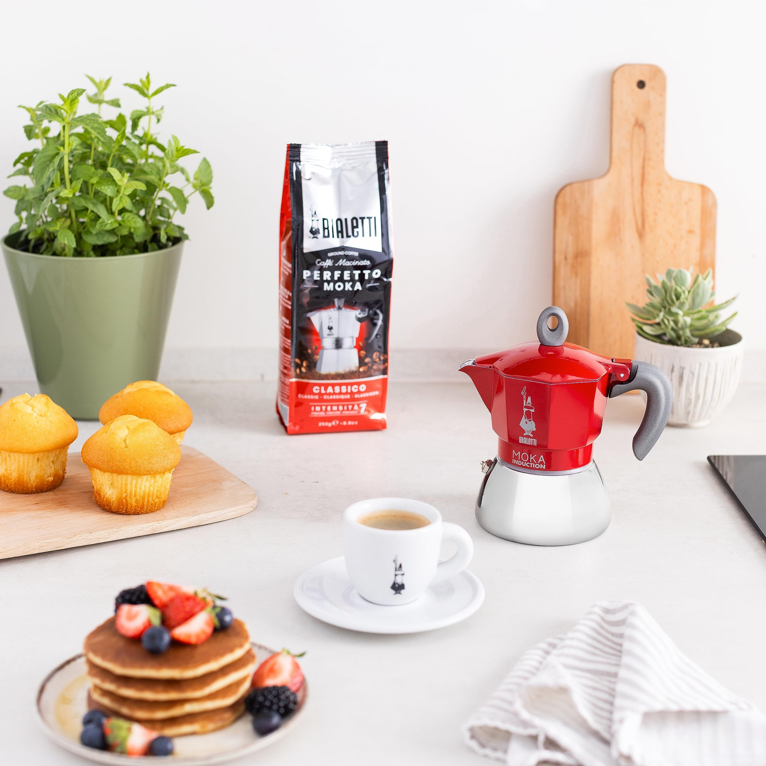 Bialetti Moka Induction, Moka Pot, Suitable for all Types of Hobs, 6