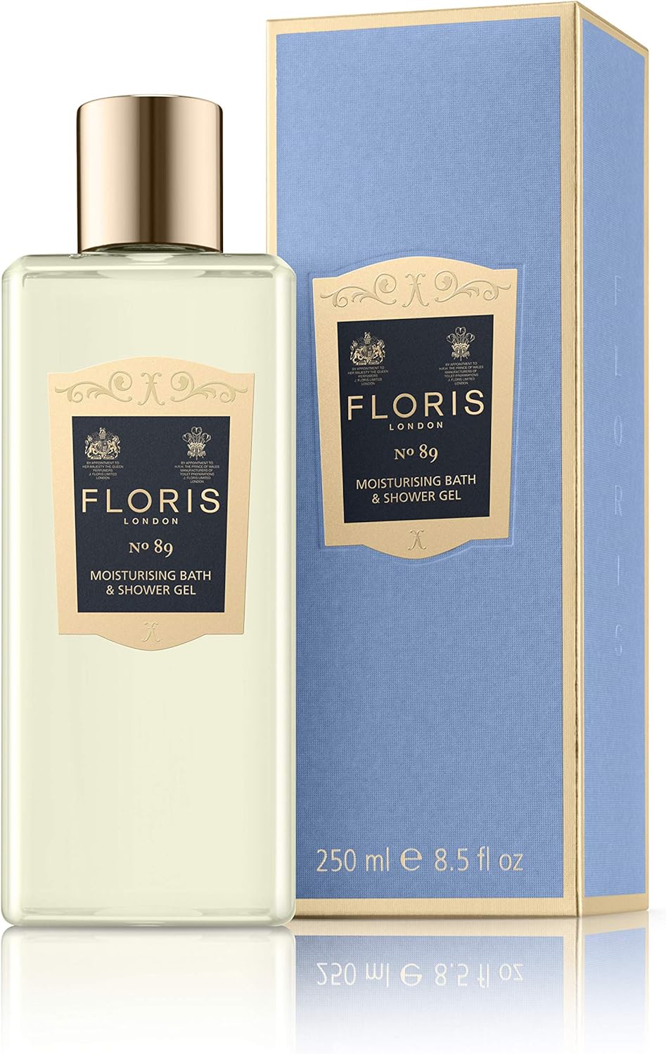 Floris London No.89 Moisturing Bath and Shower Gel 250 ml, 250 ml (Pack of 1)