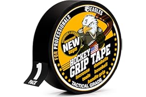 EAGLES Hockey Tape Multipurpose Cloth Tape Roll for Lacrosse Baseball & Softball Bats, Rackets, Pullup Bars, Gardening Tools, Sports Gift Perfect for Wrist, Ankle, Foot, Knee and Hand Taping
