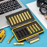 JJC 16 Slots AAA Battery Storage Case Water-Resistant Organizer view 9