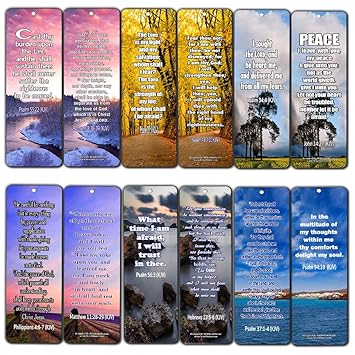 bible verses for fear and anxiety kjv