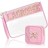 BuyCard 2 Pcs Lacrosse Gifts Makeup Bag with