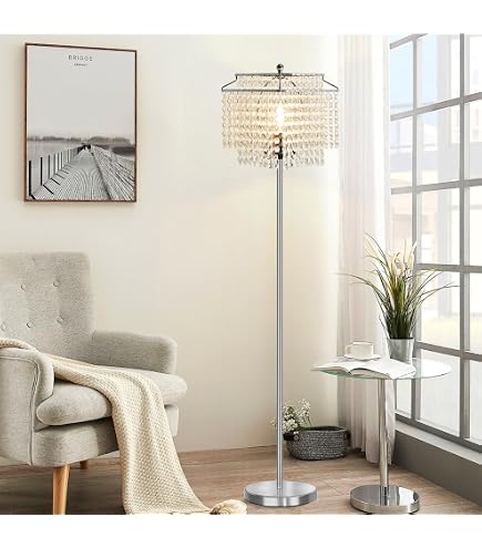 thumbnail image 2 of SH 6932 3 Light Crystal Inspirational Arch Floor Lamp, 97\" X 17.5\" X 19... 2 of 11