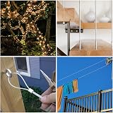 MIVIDE 50m 2mm 304 Stainless Steel Wire Rope Cable Aluminum Crimping Loop view 7