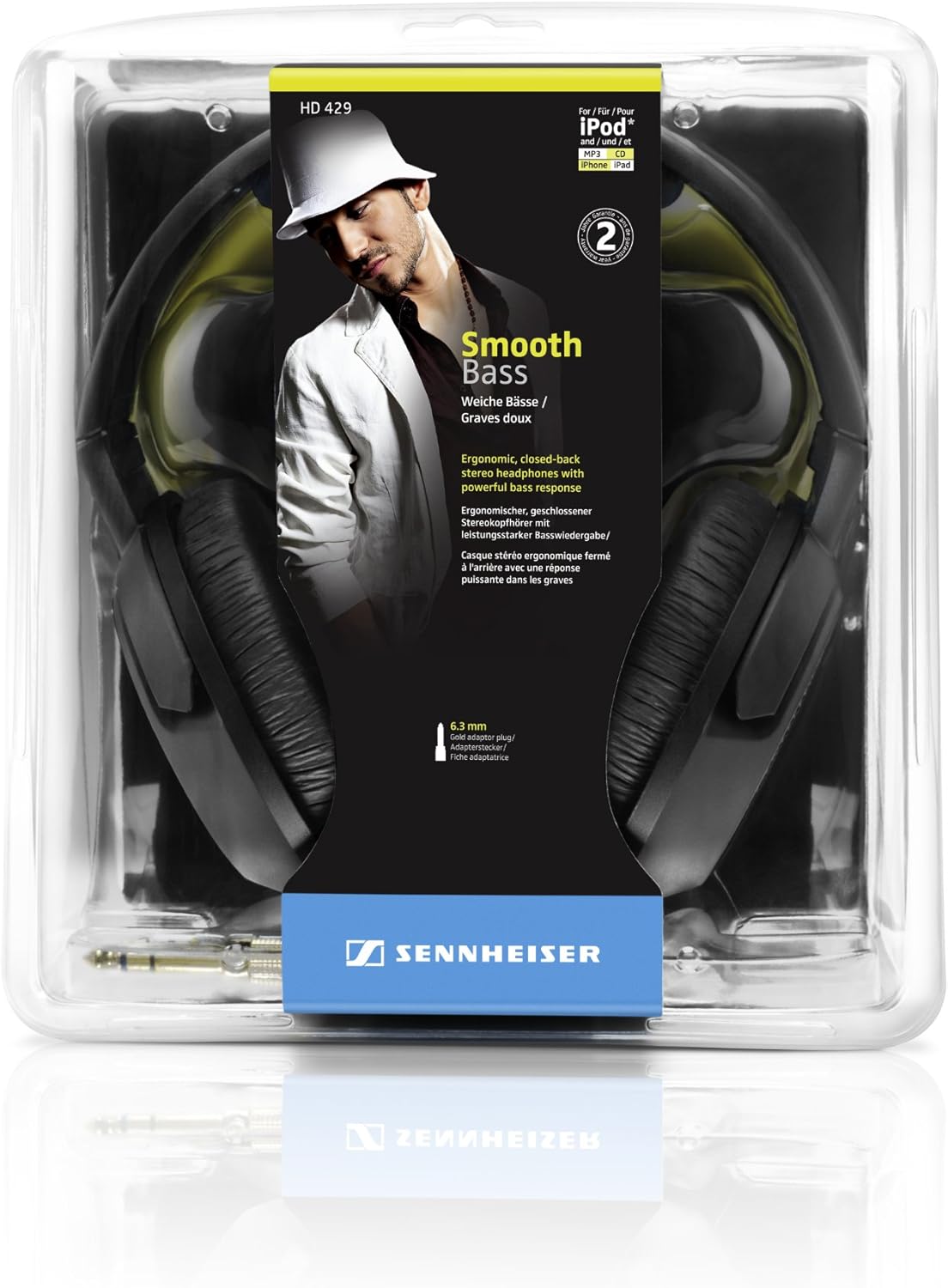 Amazon Co Jp ゼンハイザー 密閉型ヘッドホン Hd429 国内正規品 家電 カメラ