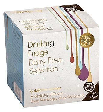 Fudge Kitchen Drinking Fudge Cube Dairy Free Selection 210g