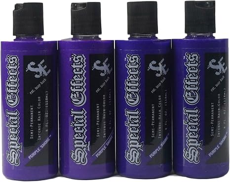 Amazon Com Special Effects Semi Permanent Vegan Hair Dye Purple