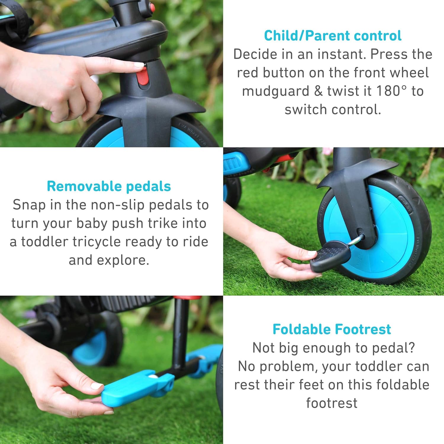 smart trike footrest