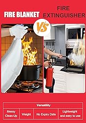 COTOM Fire Blanket Emergency for Home and