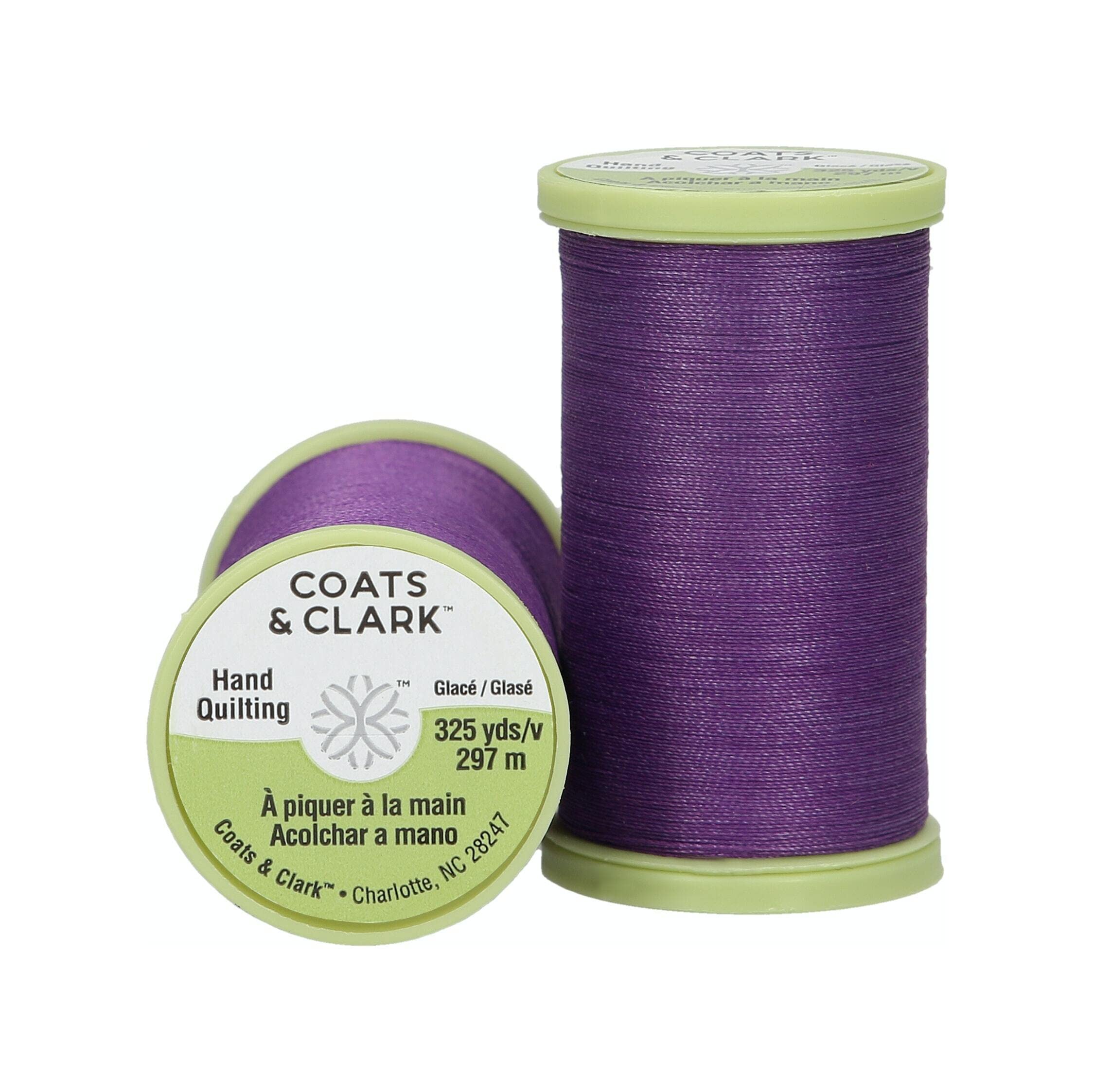 Coats Dual Duty Plus Hand Quilting Thread 325yd-Deep Violet