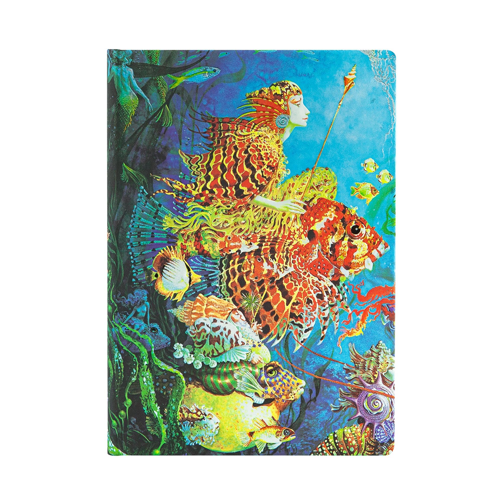 Paperblanks | Hardcover Journal | Sea Fantasies | Lined | Midi (130 × 180 mm), PB5471-9