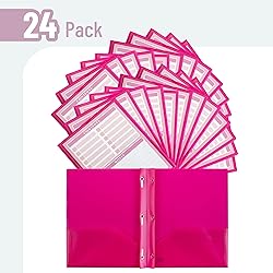 Mr. Pen- Plastic Folders with Pockets and