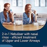 Omron C102 Total 2-in-1 Nebuliser & Nasal Shower for Adults & Kids view 2