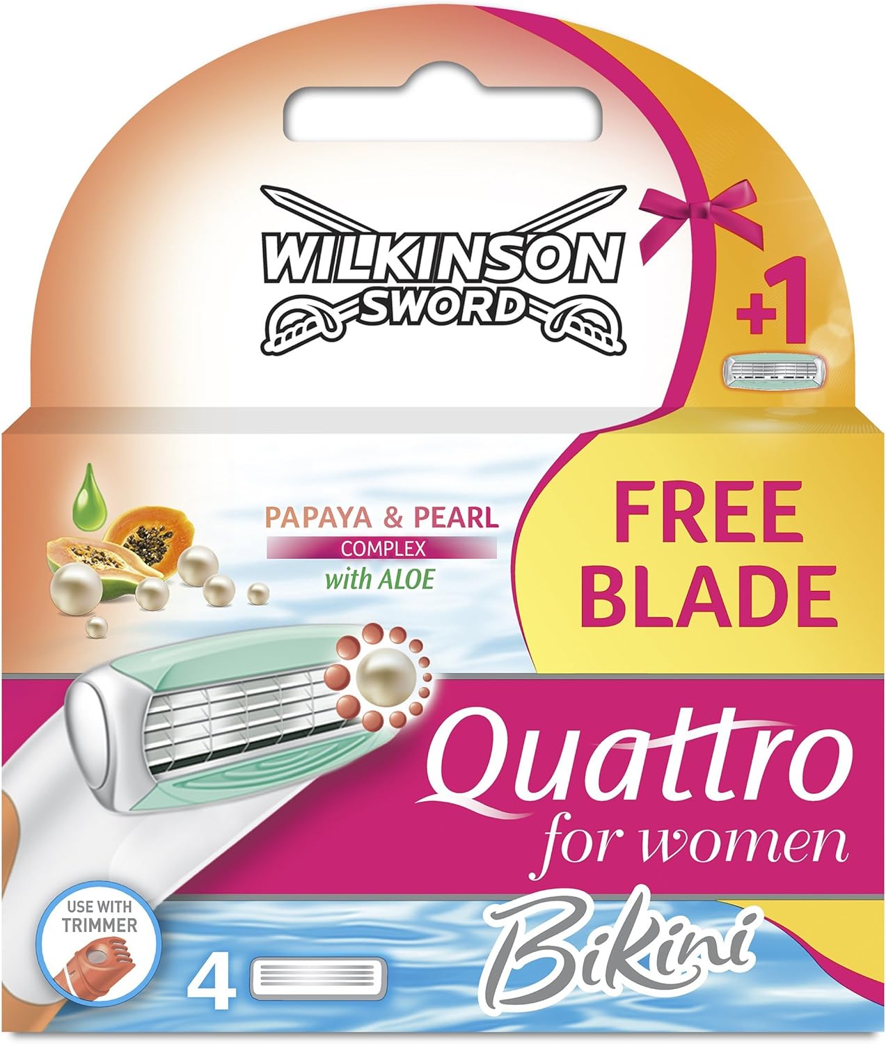wilkinson sword quattro for women bikini