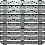 TATAY Square Shower Floor Plastic Wood Effect Anti Slip UV Protected view 2