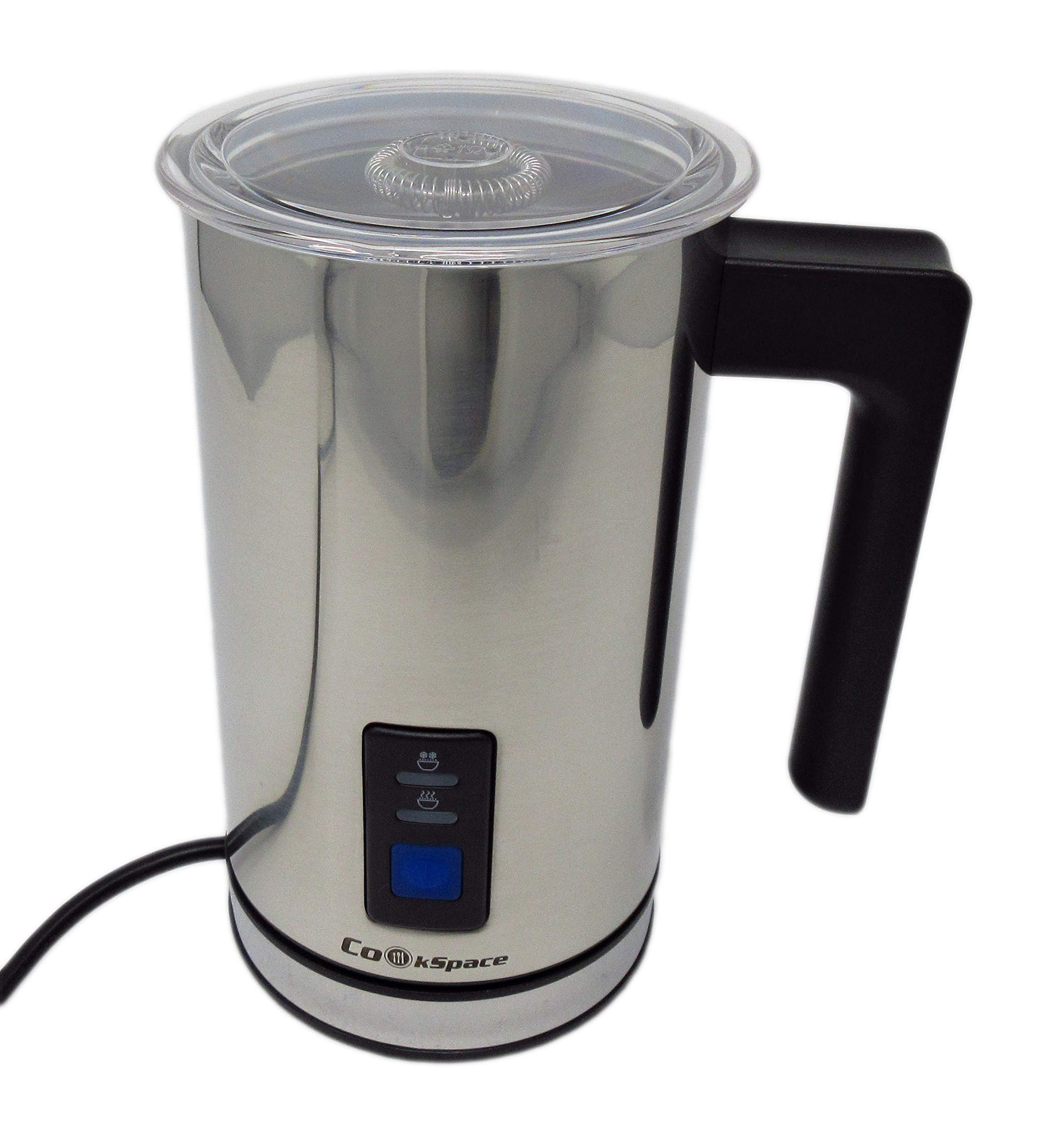 Stainless Steel Induction Milk Frother Warmer and Cappuccino Foamer