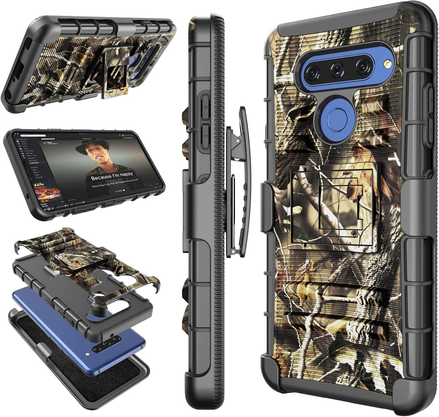 Best lg v40 case with belt clip