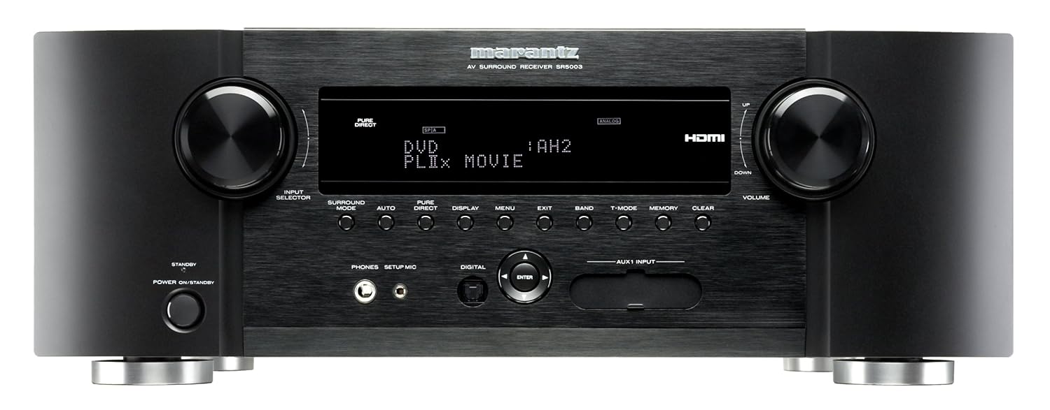 Amazon.com: Marantz SR5003 Audio Video Receiver (Discontinued by  Manufacturer): Electronics