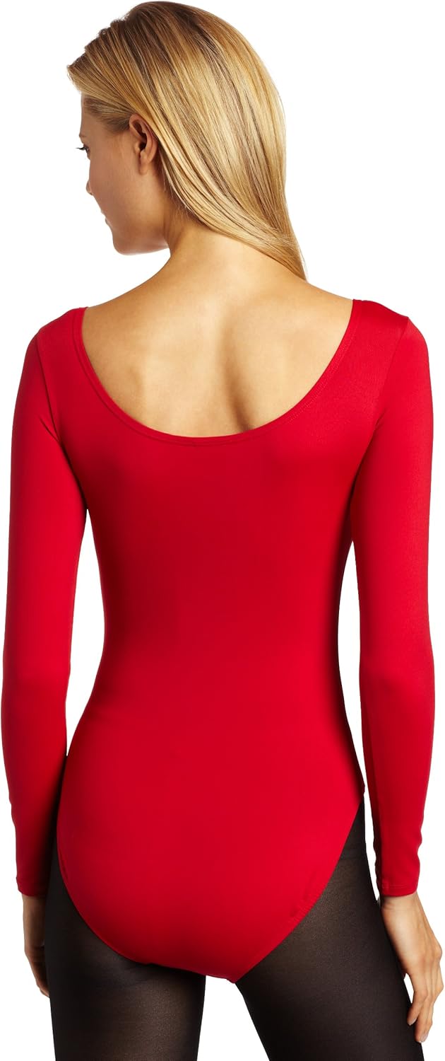 Danskin Women's Long-Sleeve Leotard: Clothing