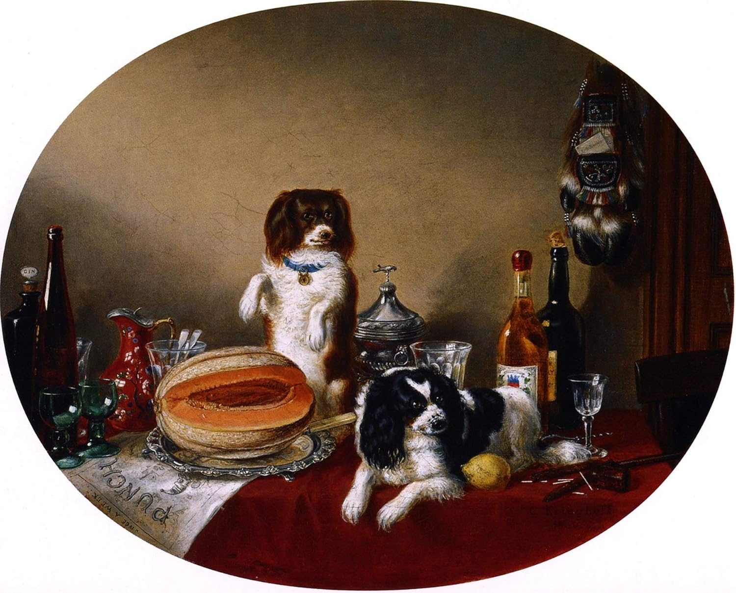 Cornelius Krieghoff The Pets and The Materials