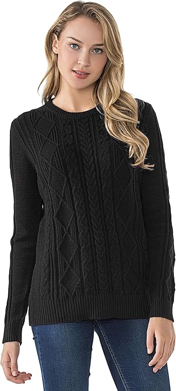 amazon cable knit sweater