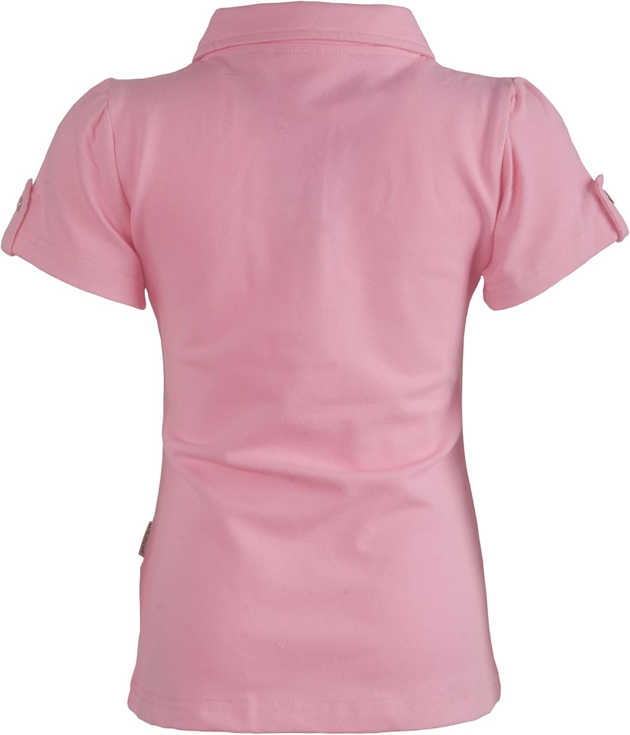 Ipuang Girl Short Sleeve Cotton Ruffle Polo Shirt Top: Clothing