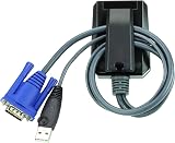 ATEN CV211 Portable Laptop USB Console Crash Cart Adapter File Transfer Black view 3