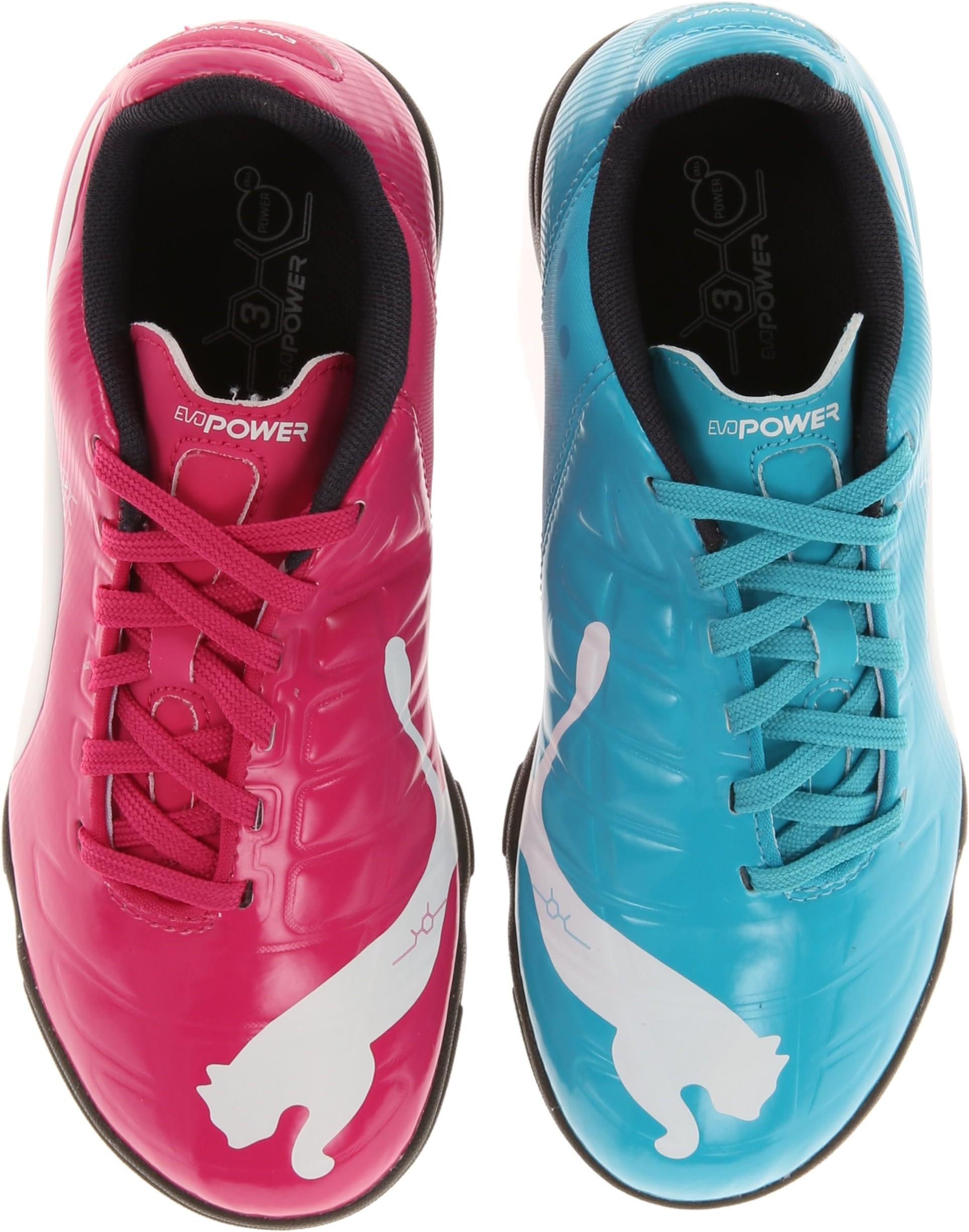 PUMA Evopower 3 Tricks Indoor JR Soccer Shoe (Little Kid/Big Kid)