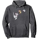 Tom and Jerry Group Shot Arching Jump Pullover Hoodie