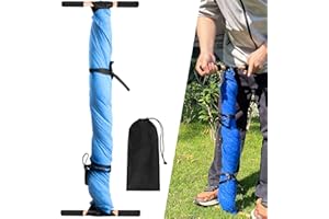 WEIGUZC Ultra Light Clothes Wringer - Efficient Manual Hand Crank Laundry Wringer for Travel, Eco-Friendly Towel Wringer for Drying Clothes Anywhere (Includes Storage Bag)