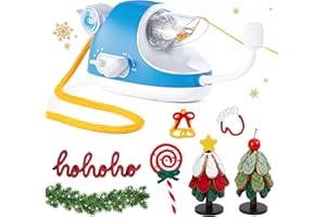 Caydo Automatic i Cord Knitting Machine Pro, Electric i-Cord Knitter with Powerful 3-Speed Adjustable, Hands-Free Highly Efficient Yarn Knit Helper, Crochet iCord Maker Tool for Fast DIY Craft Project