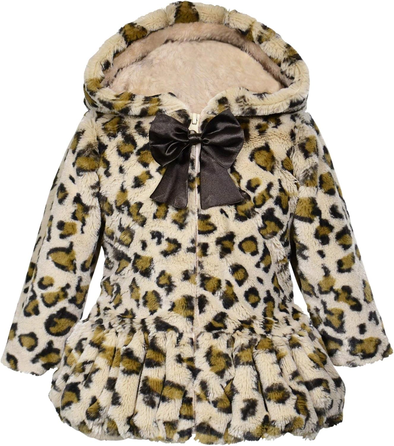 baby leopard fur coat