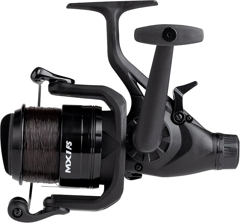 Mitchell MX1 FS 6500 Allround Spinning Reel with Line Black Aluminium