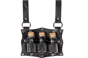 KOTORA Cork Potion Bottle Cosplay Accessories Belt Loop Medieval Renaissance Witch Props Magic Vial Stempunk Cosplay Costume Sets