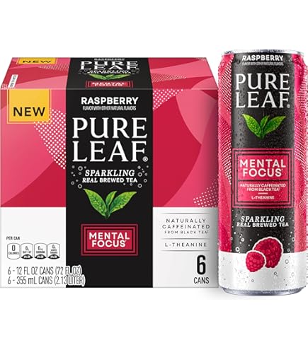 Amazon.com : Zevia Organic Sugar Free Iced Tea, Caffeine Free