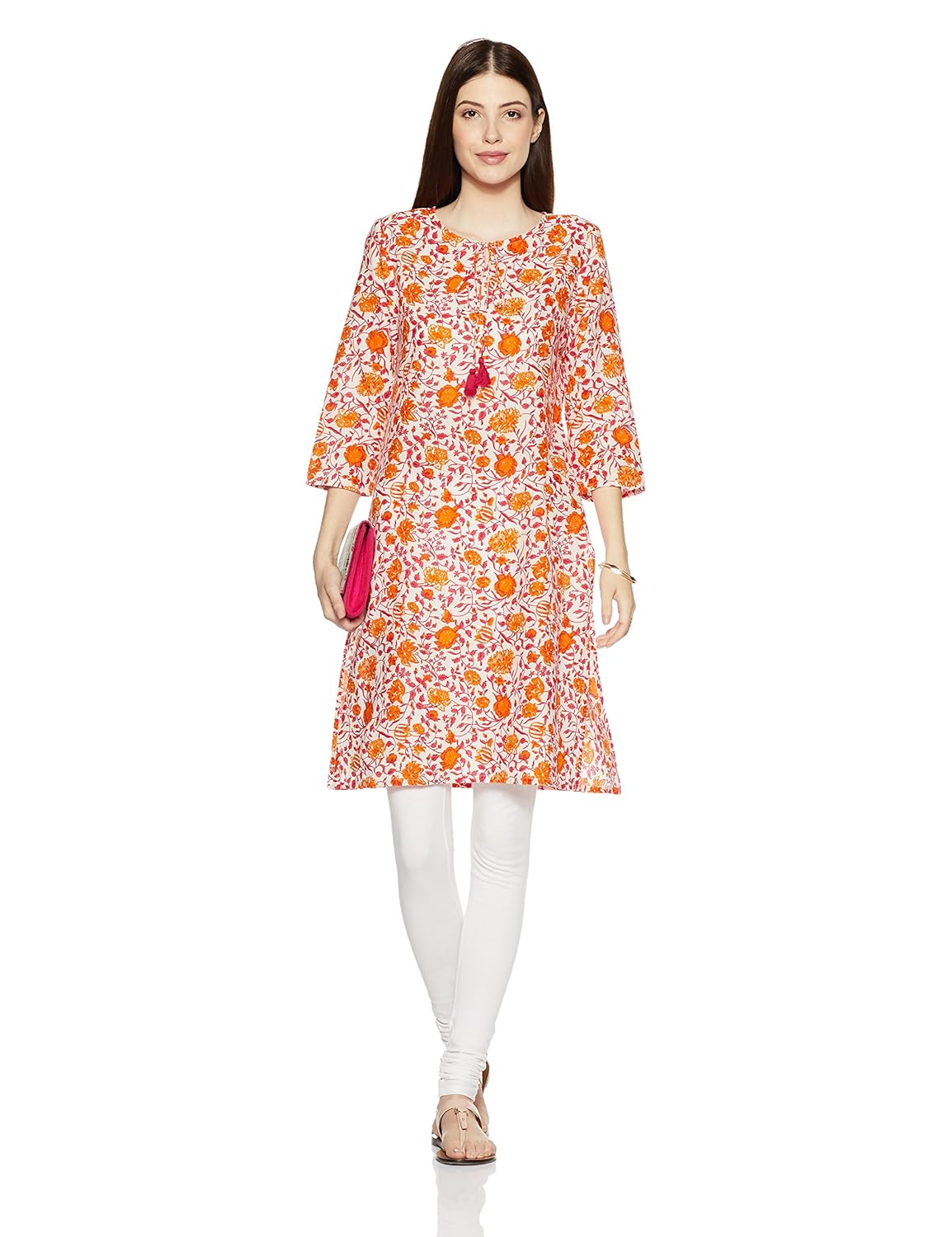 amazon brand- myx women's straight kurta