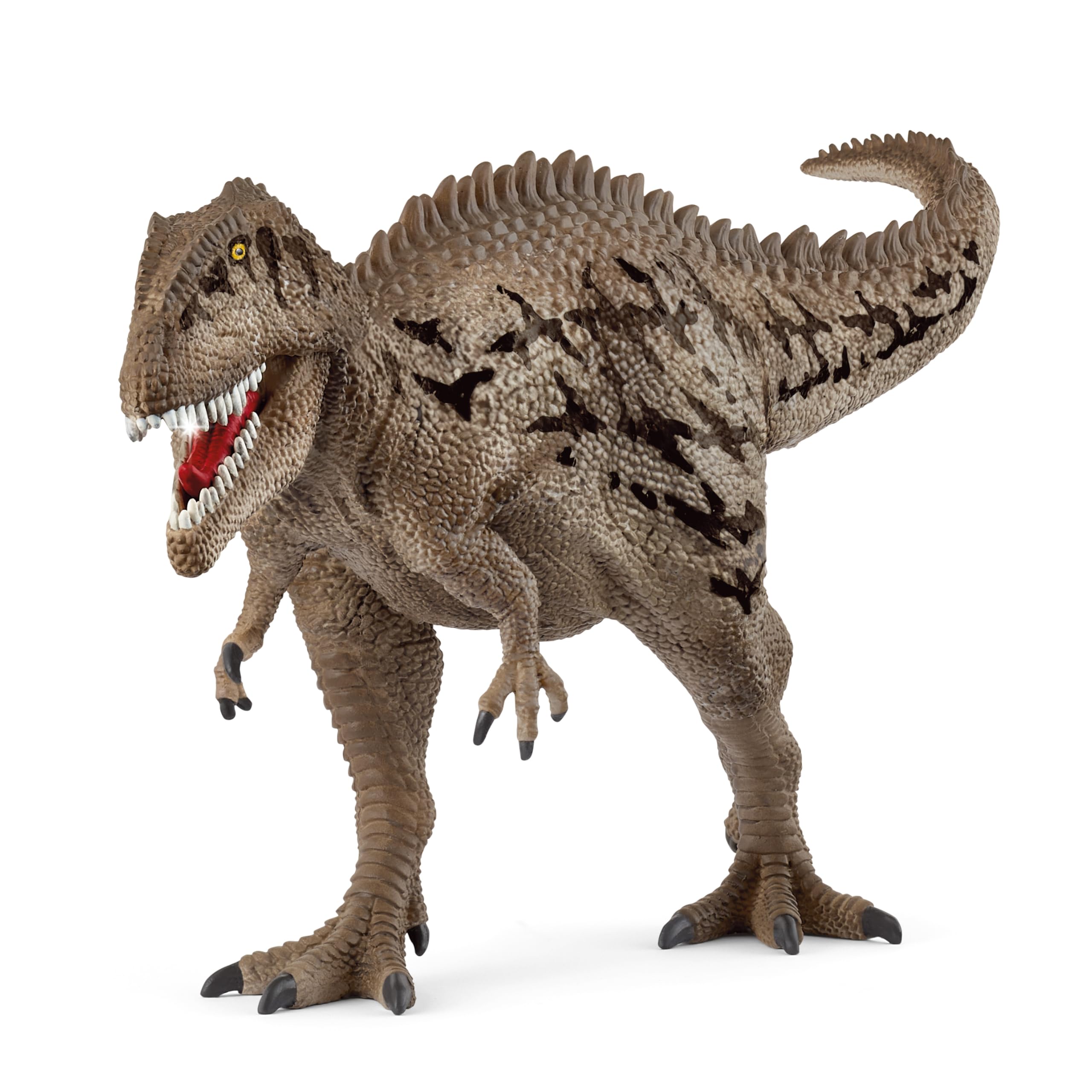 schleich Dinosaurs | Carcharodontosaurus 15048 | detailgetreuer Dino mit beweglichem Kiefer | tolles Geschenk für Mädchen und Jungen | schleich Dinosaurier Spielzeug ab 3 Jahre | 8 x 33 x 13 cm 4