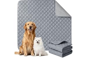 Eterish Reusable Washable Pee Pads for Dogs Large/Extra Large 36'' x 41'' 2 Pack, Absorbent Pet Puppy Dog Training Pads Non-Slip, Waterproof Whelping Potty Pads for Dogs Leak-Proof