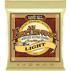 Ernie Ball Earthwood Light 80/20 Bronze Acoustic Guitar Strings - 11-52 Gauge - View 7