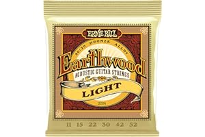Ernie Ball Earthwood Light 80/20 Bronze Acoustic Set.011 - .052
