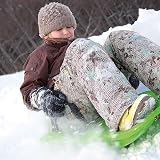 Prosperplast Blue Race Sledge Snow Glitter with Rope Steering Brakes view 6