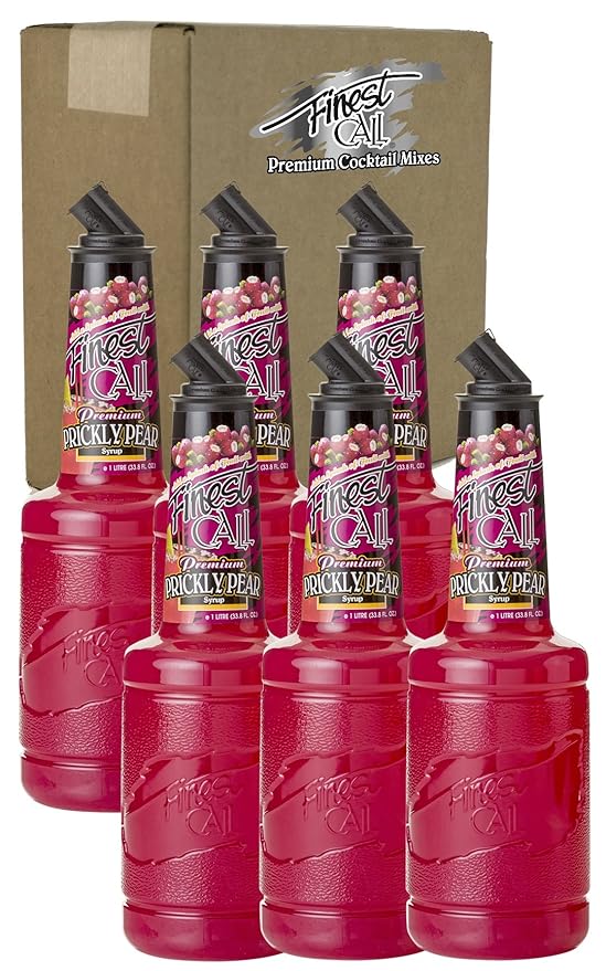 Finest Call Premium Prickly Pear Syrup Drink Mix, 1 Liter