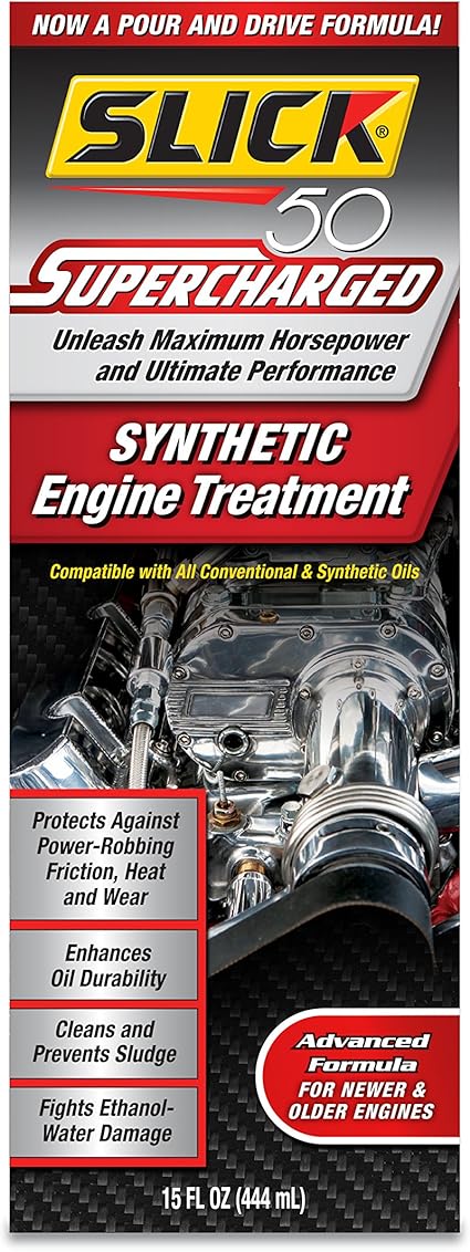 Amazon Com Slick 50 Synthetic Engine Treatment 15 Oz Automotive
