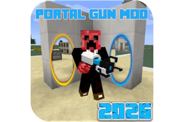 Portal Gun Mod for Minecraft : Minecraft Mods & Addons - Teleport Puzzles & Fun
