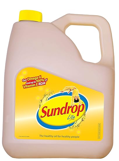 Sundrop Oil, Lite 5L Jar