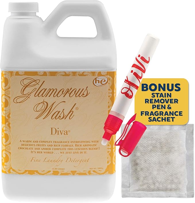 Tyler DIVA Glamorous Wash Laundry Detergent 1/2 Gallon