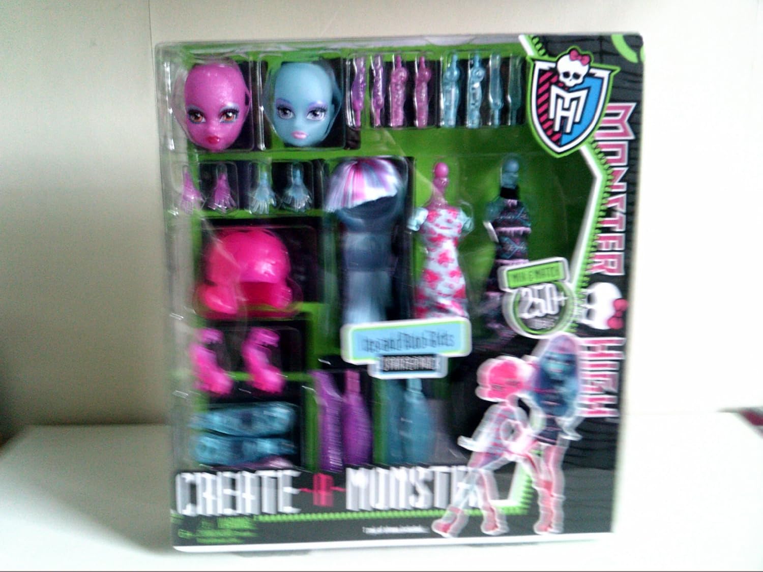 monster high ice and blob girl