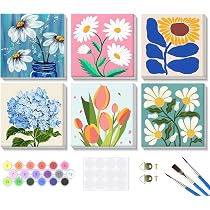 fleurs sauvages Peinture par Numéros pour Adulte, Activité Manuelle DIY Peinture Acrylique pour Enfants Débutants Kit de Loisir Créatif Numéro d'Art fleurs sauvages Peinture par Numéros pour Adulte, Activité Manuelle DIY Peinture Acrylique pour Enfants Débutants Kit de Loisir Créatif Numéro d'Art