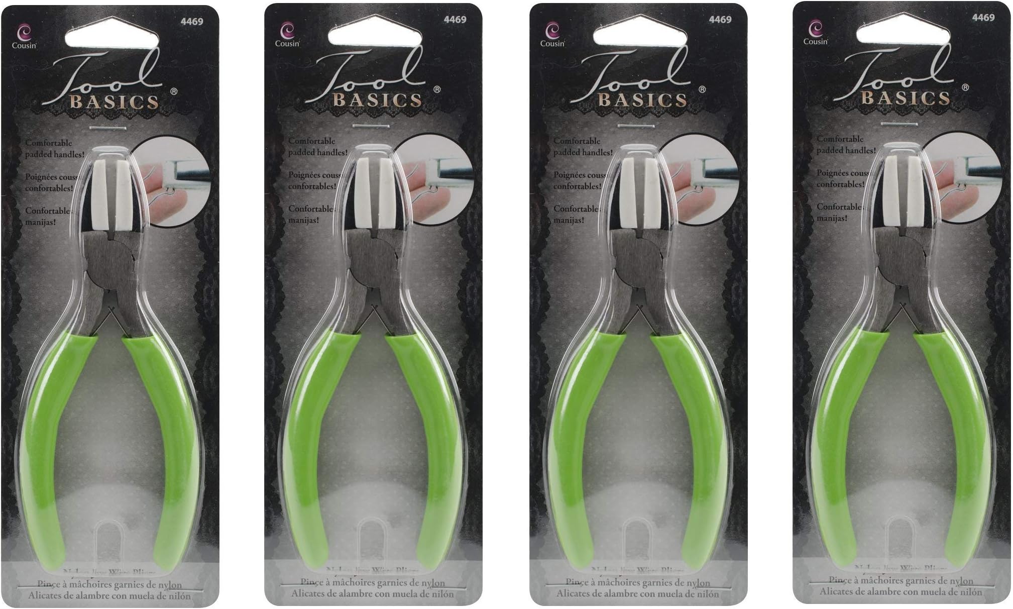 Cousin Nylon Jaw Craft and Jewelry Pliers (1, Fоur Paсk)
