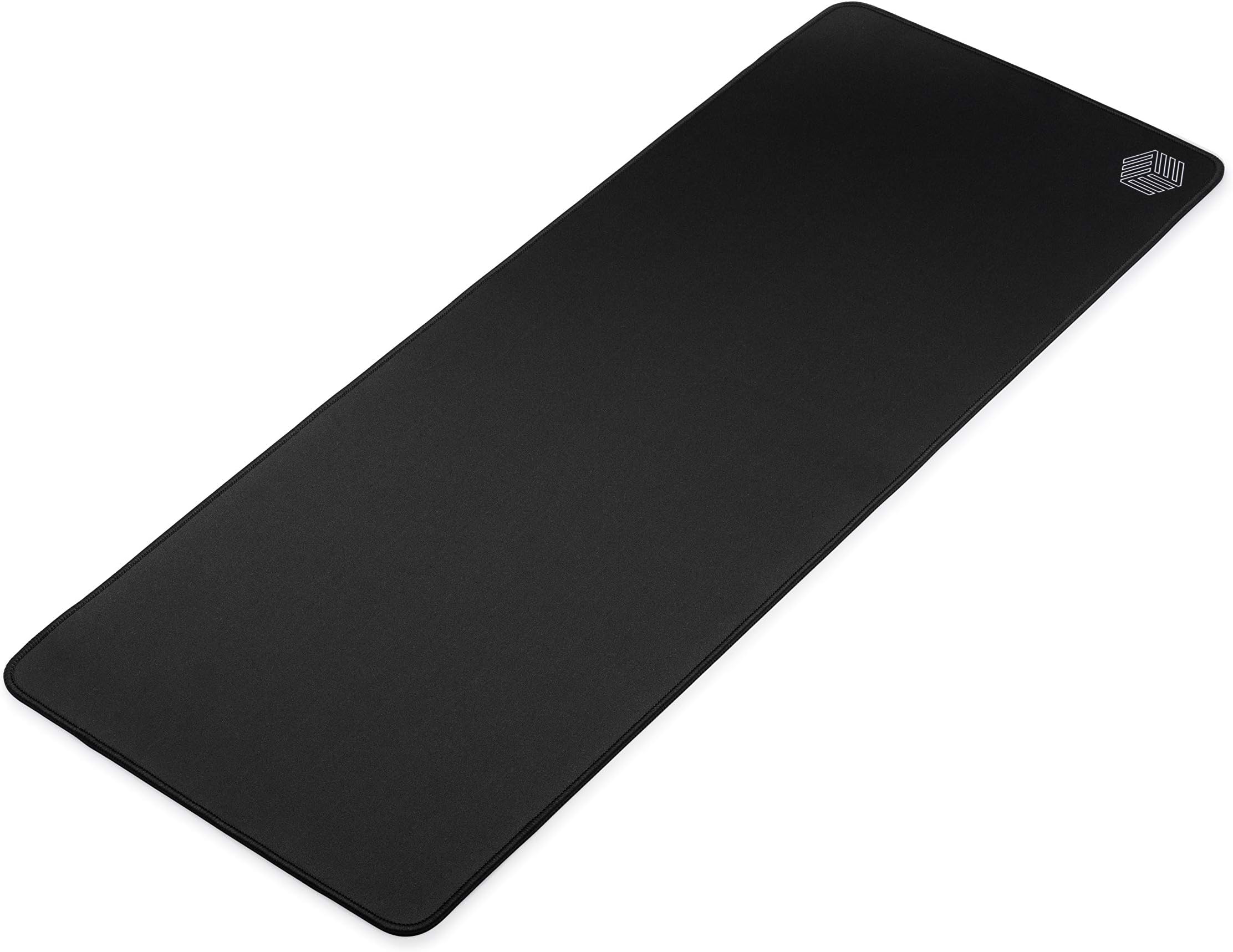 Extended Mouse Pad XXL - Large Mouse Mat 31.5"x11.8" Gaming Mousepad with Non-Slip Rubber Backing and Stitched Edges - BasicTek